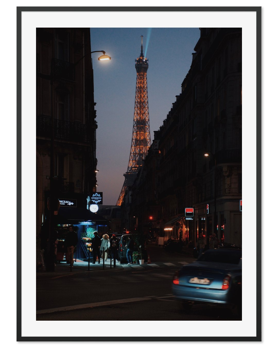 Traffico di luci, Parigi