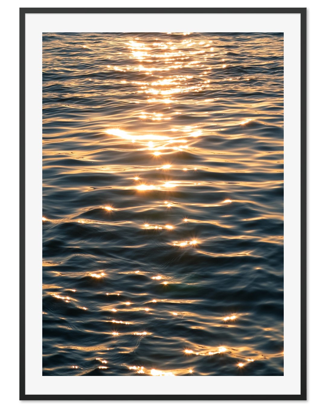 Sicilian Sunset over the Sea