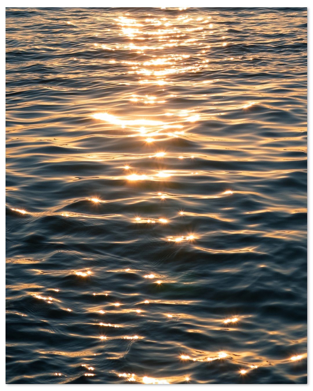 Sicilian Sunset over the Sea