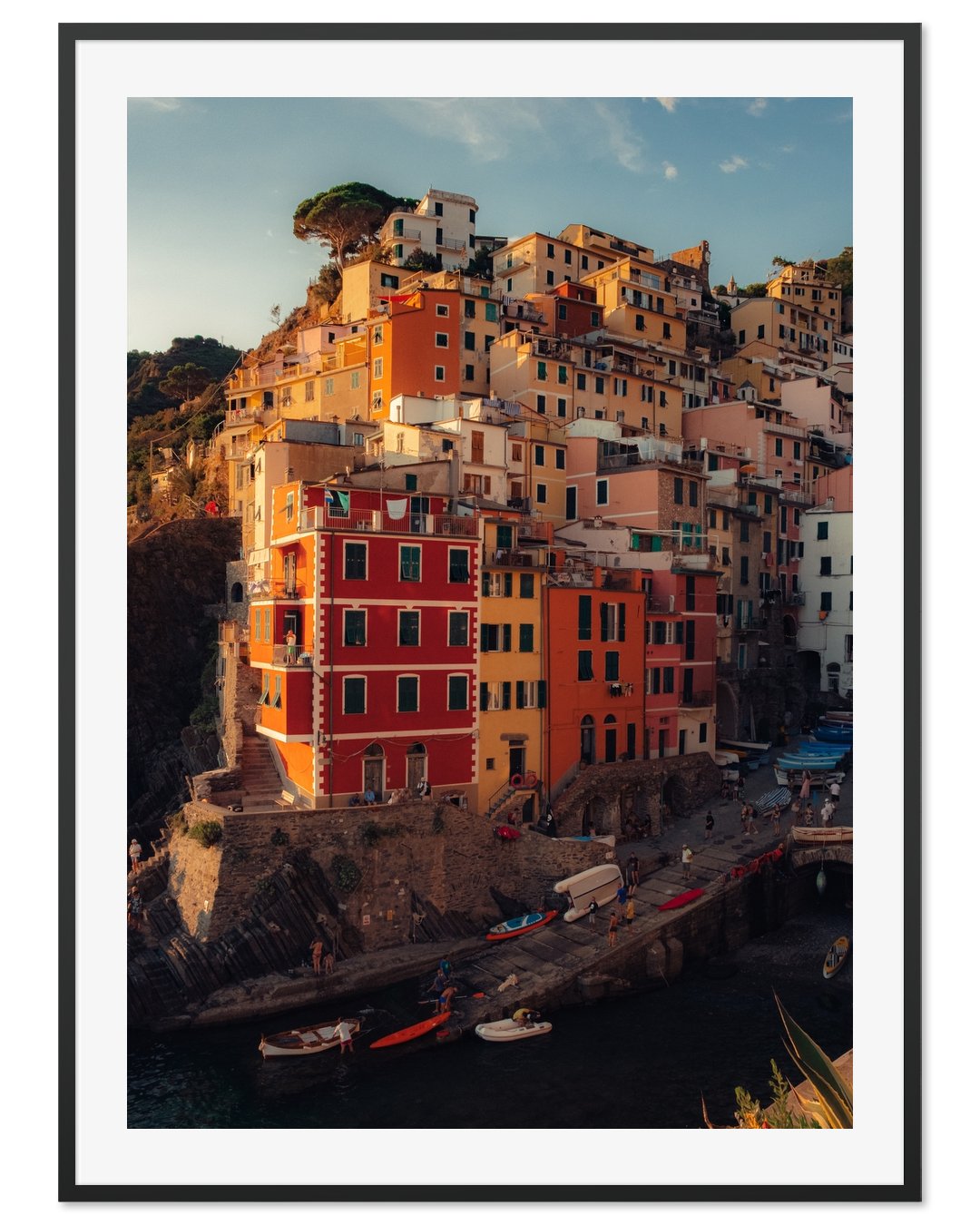 Riomaggiore at Sunset, Cinque Terre