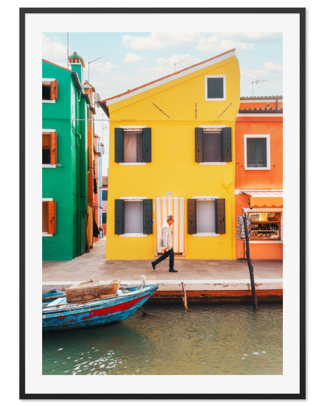 Walking in Burano