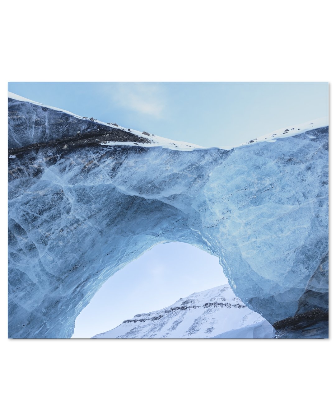 Glacier in the East Coast, Svalbard
