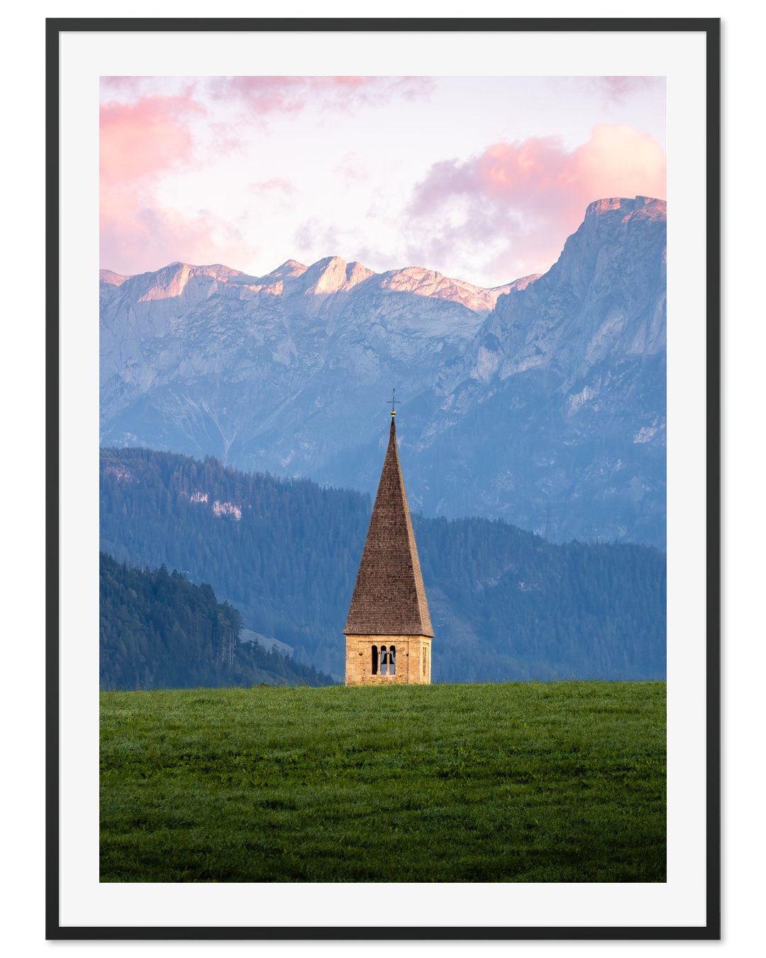 Sunset in the Austrian Alps