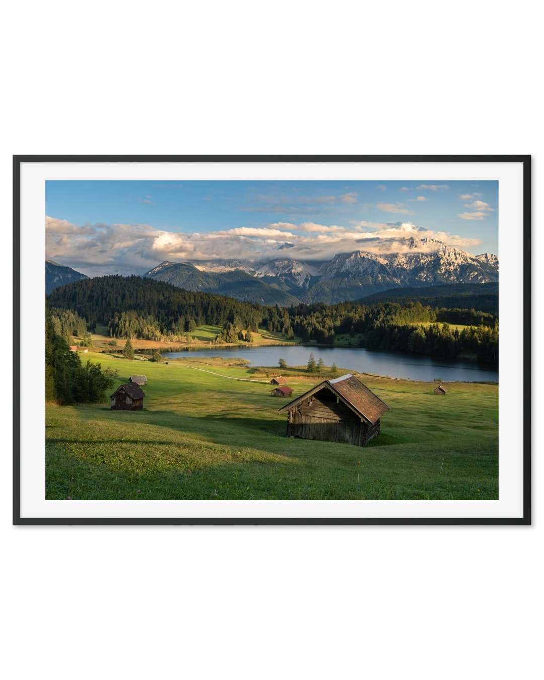 Serenity at Geroldsee near Garmisch
