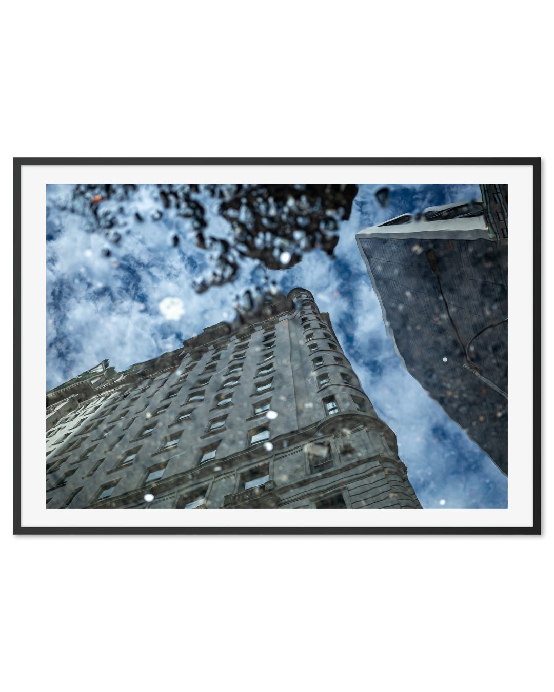 New York Building Reflection